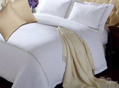白色酒店宾馆床单被罩