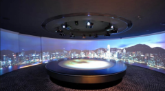 环幕投影 弧幕投影沉浸式投影 多媒体互动展厅数字投影