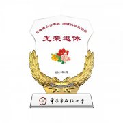 送战友纪念品 退伍军人纪念品从警纪念牌退休感谢牌老兵聚会礼品