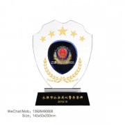 退伍军人纪念品玉盘摆件老兵送战友聚会活动留念军旅部队礼品