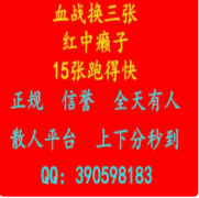 广东一元一分红中麻将群