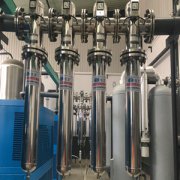 压缩空气精密过滤器304不锈钢除水除菌除 油除尘316食品级