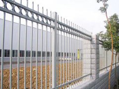 锌钢护栏厂房小区庭院别墅围墙护栏网学校院墙隔离防护栏铁艺围栏