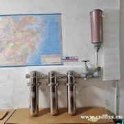 井下避难硐室压风系统三级不锈钢过滤器 矿井汽水分离过滤器